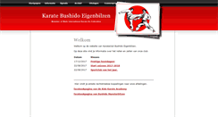 Desktop Screenshot of karatebushido.be